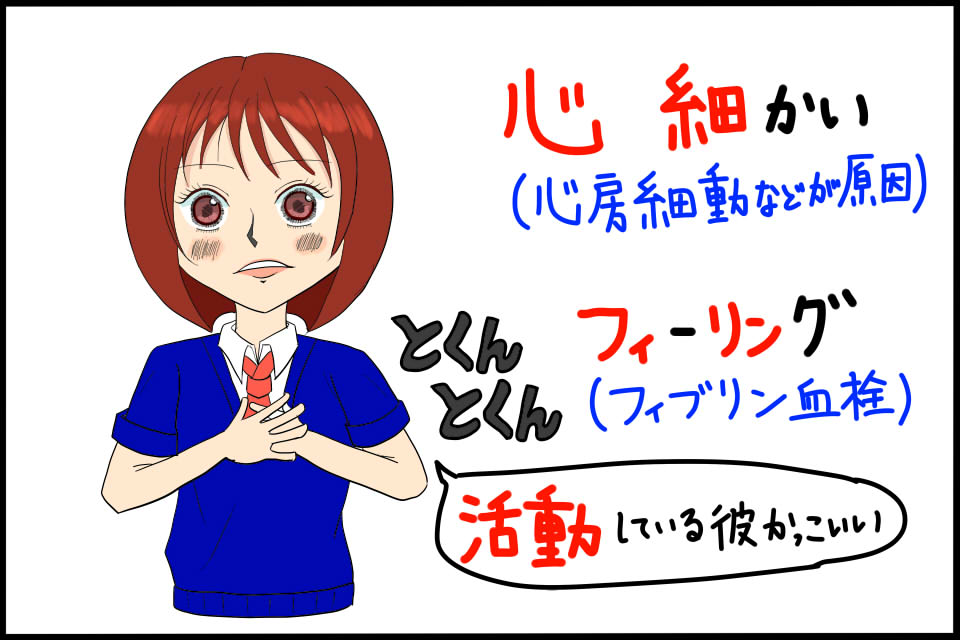 心原性脳塞栓症の病態的特徴を覚えるためのゴロ